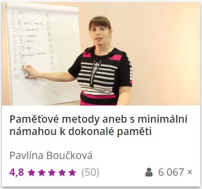 Online kurz na paměť