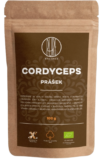 Cordyceps housenice prášek